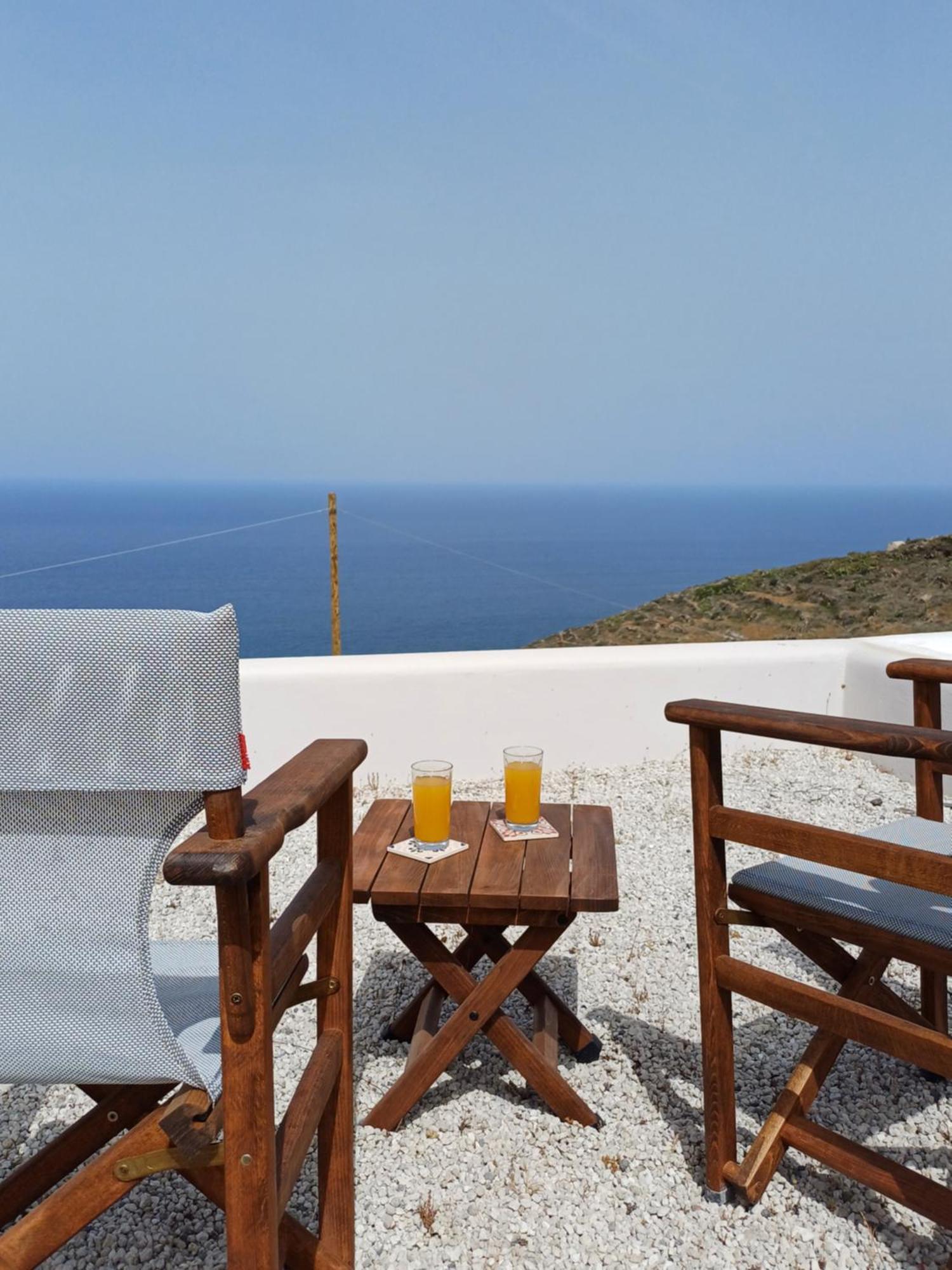 'Irene' Cycladic House With Sunrise And Sea View! Villa Foinikia  Exterior photo